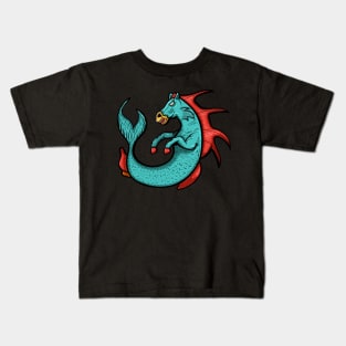 Hippocampus Seahorse Kids T-Shirt